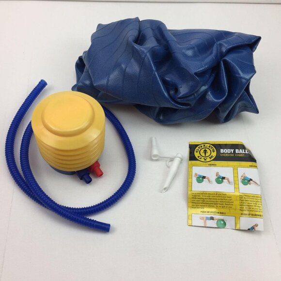 Golds Gym Anti-Burst Body Ball 65 CM For Core Flexibility Includes Pump Chart - Picture 2 of 13